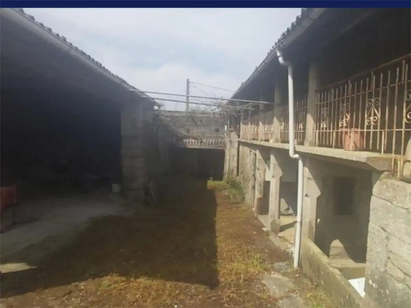 Vista exterior de Casa o xalet en venda en Agolada amb Balcó