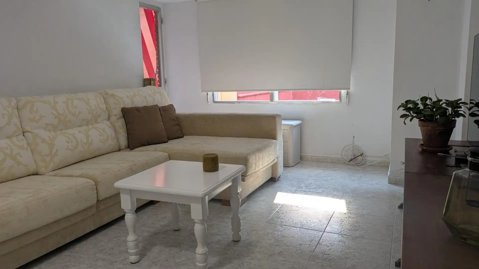 Living room of Flat for rent in Valencia  with Air Conditioner