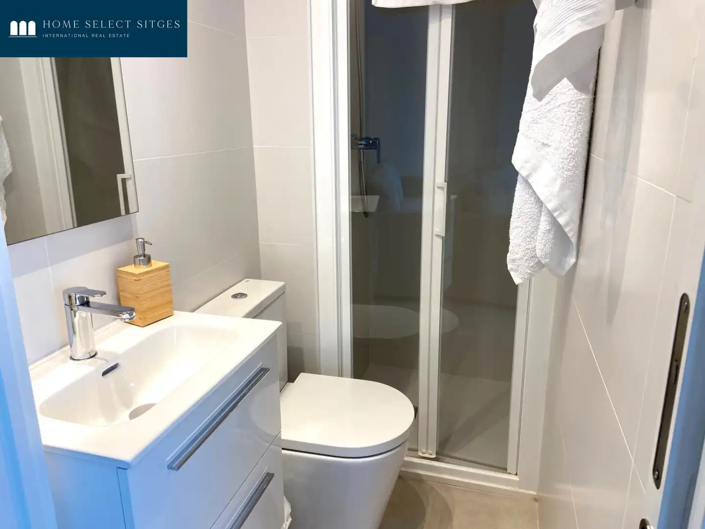 Bany de Casa o xalet de lloguer en Sitges amb Piscina comunitària