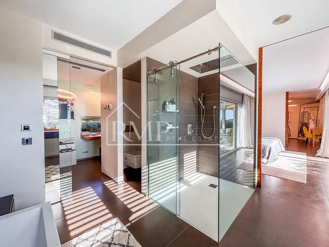 Baño de Casa o chalet en venta en Arenys de Mar con Aire acondicionado, Calefacción y Jardín privado