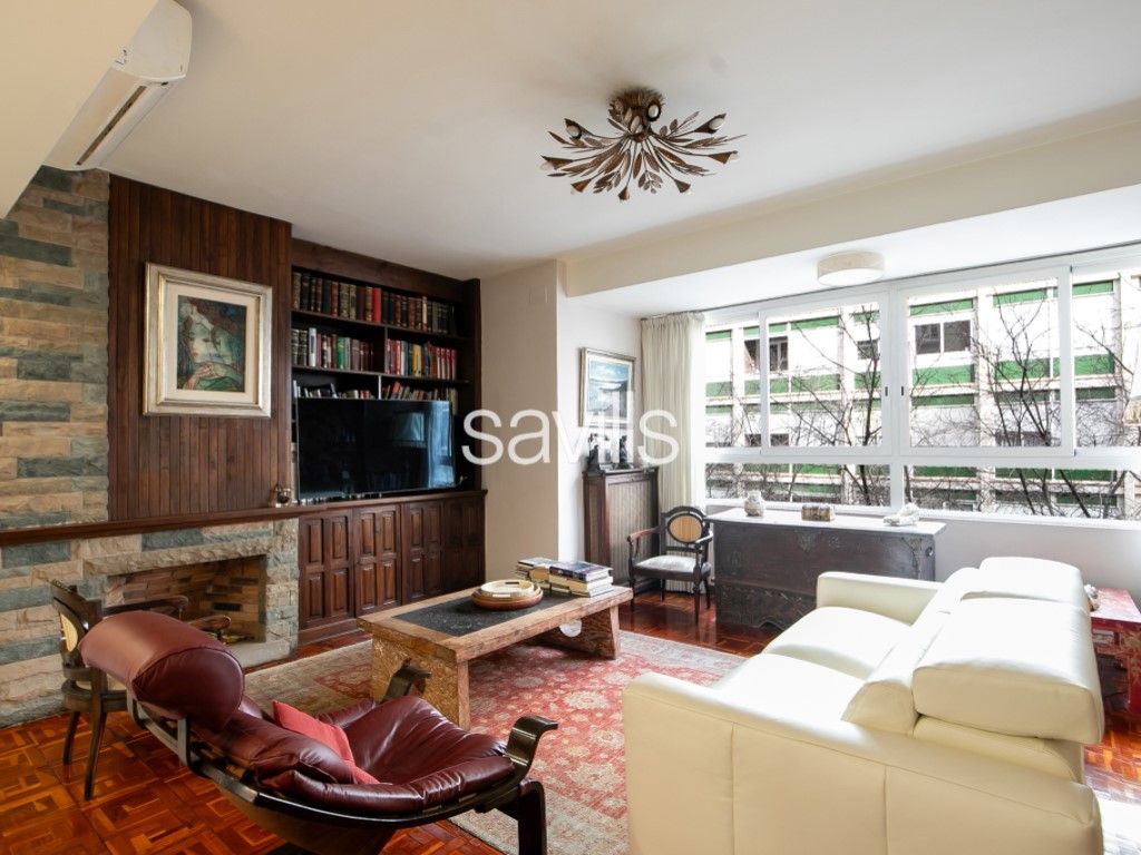 Sala d'estar de Apartament en venda en  Barcelona Capital