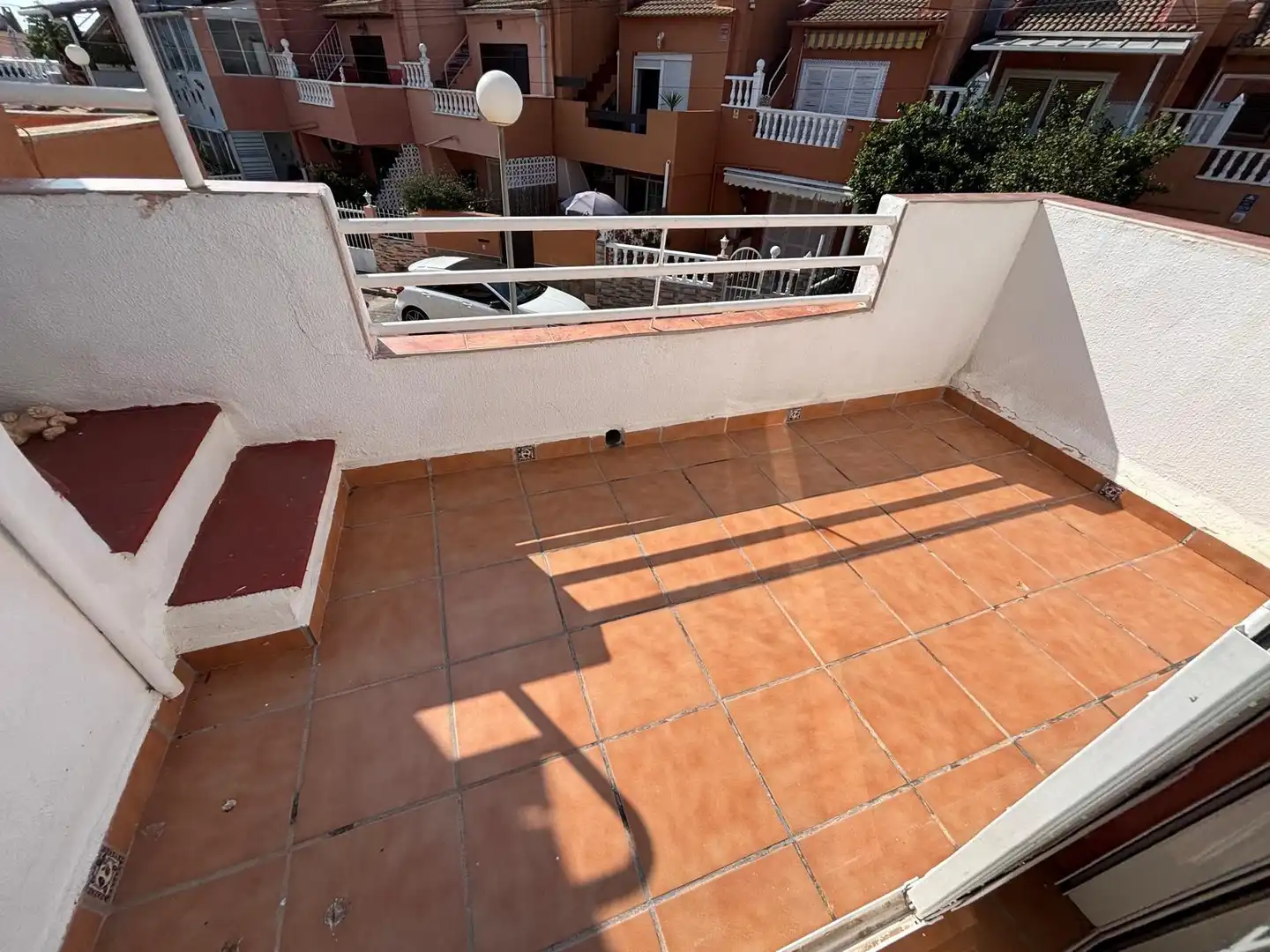 Terrasse von Maisonette zum Verkauf in Torrevieja mit Klimaanlage und Terrasse