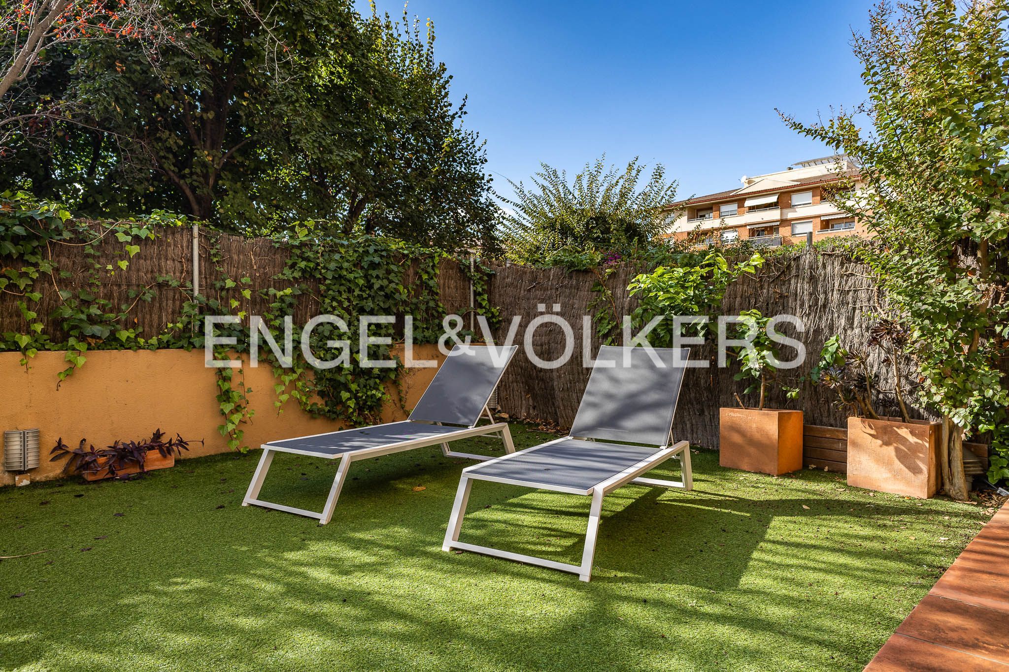 Terrace of Apartment for sale in Sant Cugat del Vallès  with Air Conditioner, Heating and Private garden