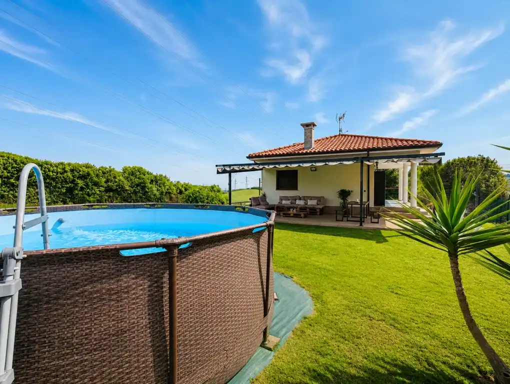 Piscina de Casa o chalet en venta en Gijón  con Calefacción, Jardín privado y Terraza
