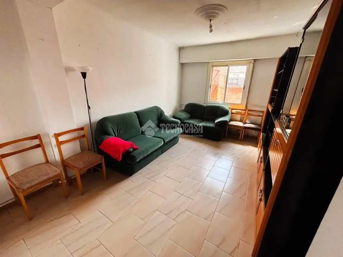 Sala de estar de Piso en venta en Alagón con Balcón