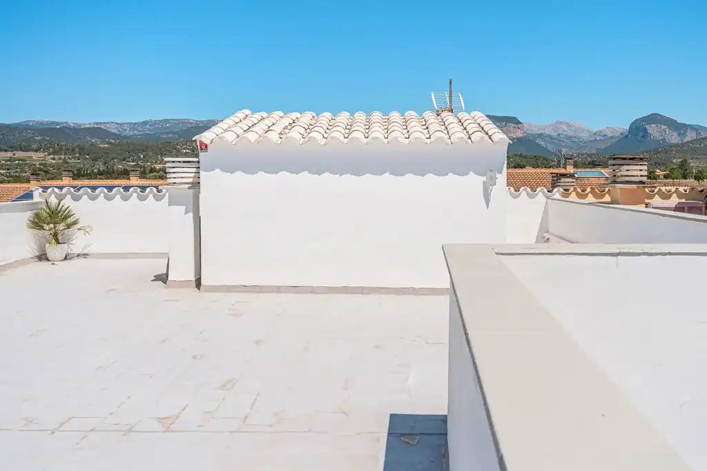 Terrasse von Country house zum Verkauf in Consell mit Klimaanlage, Heizung und Terrasse