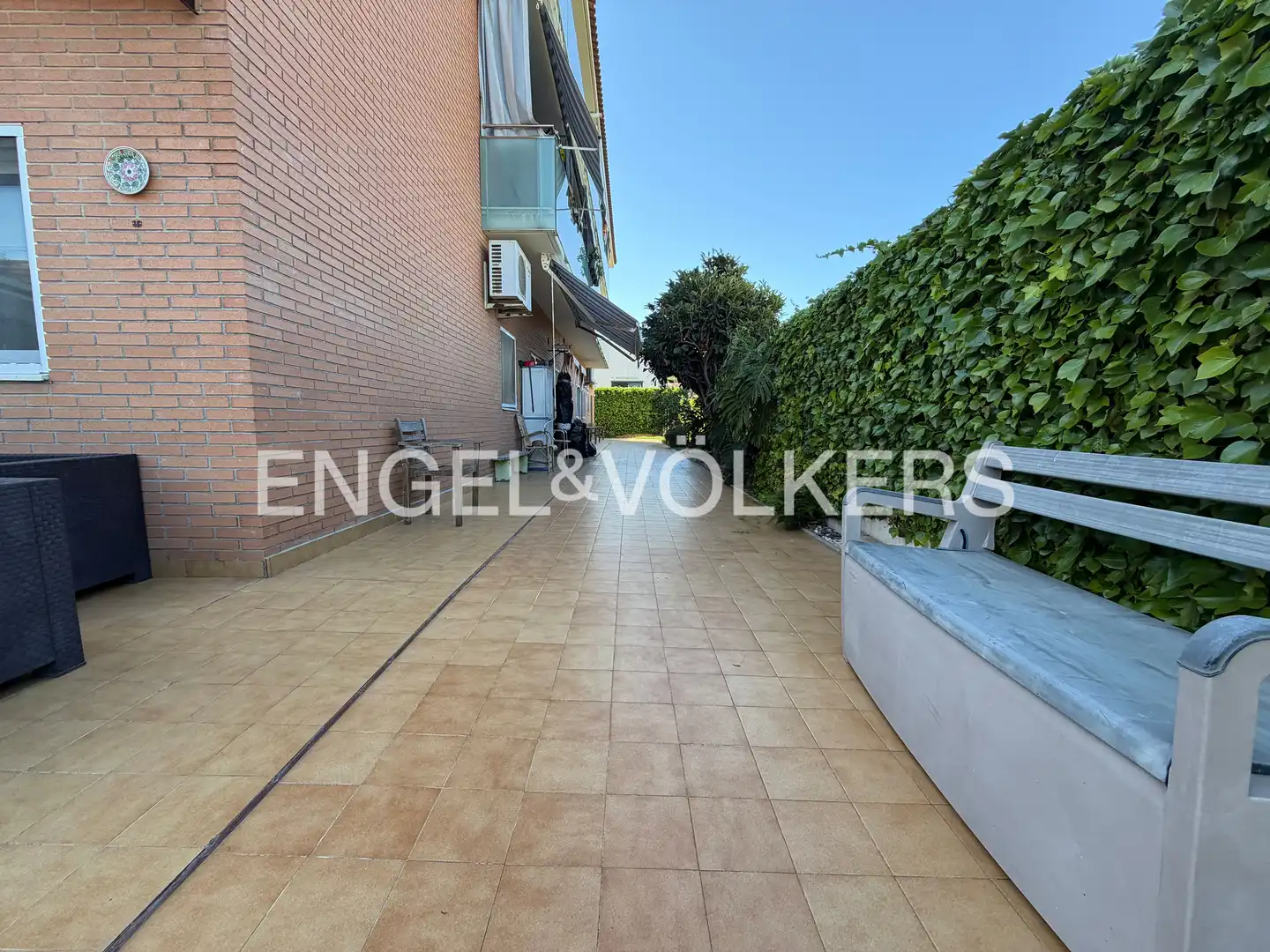 Terraza de Apartamento en venta en Pineda de Mar con Calefacción, Jardín privado y Trastero