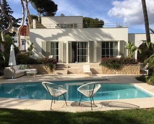 Jardí de Casa o xalet de lloguer en Calvià amb Terrassa i Piscina