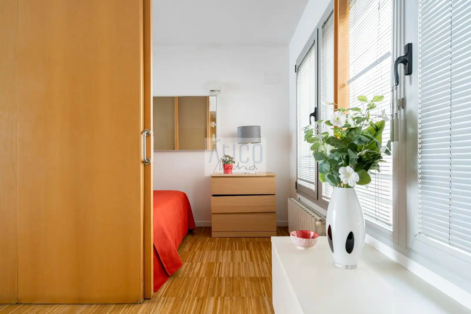 Habitación de Piso de alquiler en Madrid con Aire acondicionado, Calefacción y Terraza