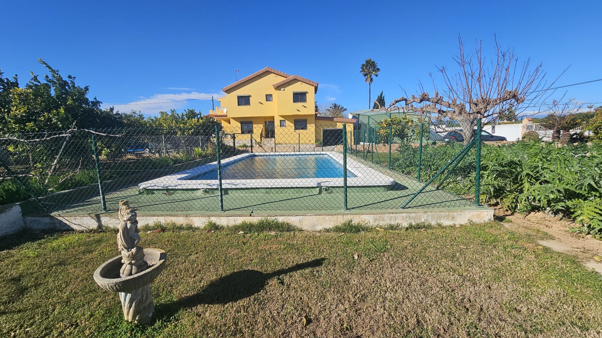 Swimming pool of House or chalet for sale in Benicarló  with Air Conditioner, Heating and Private garden