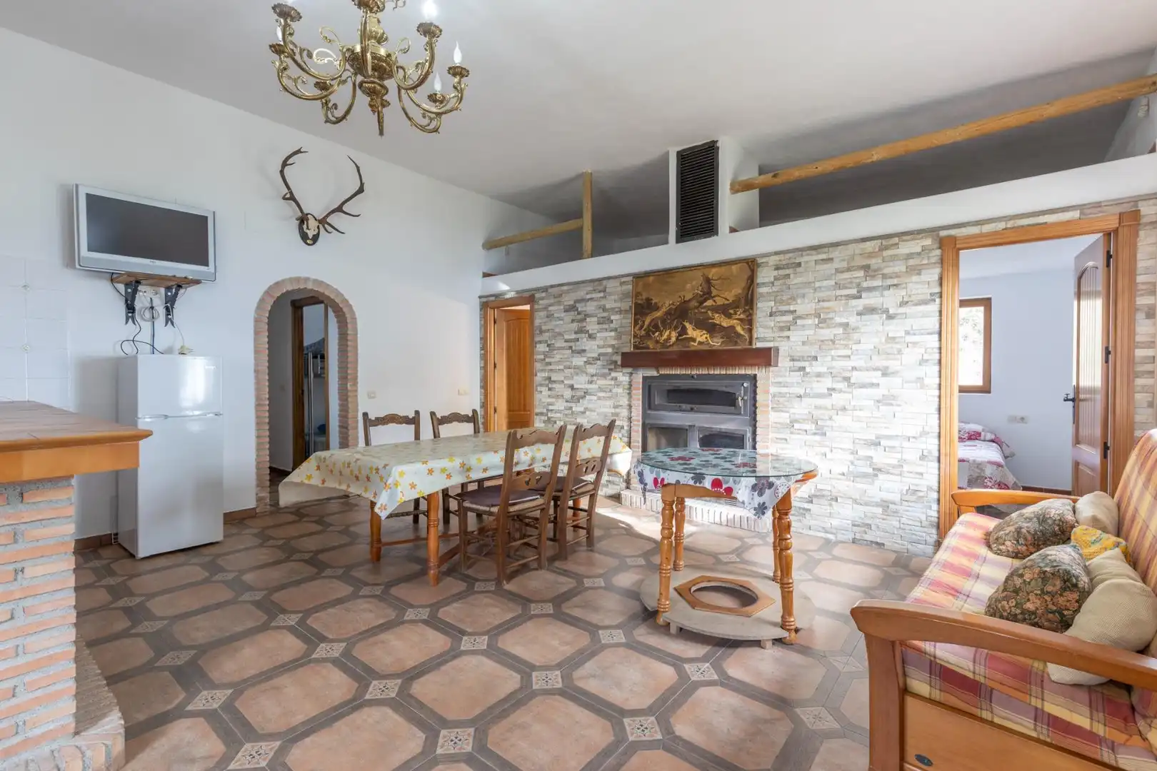 Comedor de Finca rústica en venta en Nigüelas con Amueblado