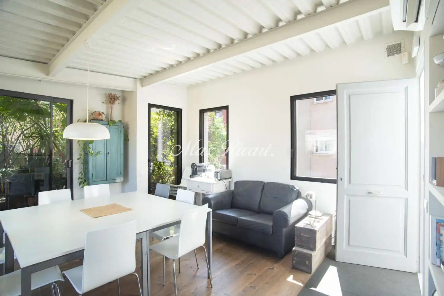 Wohnzimmer von Büro zur Miete in Barcelona mit Klimaanlage, Heizung und Terrasse