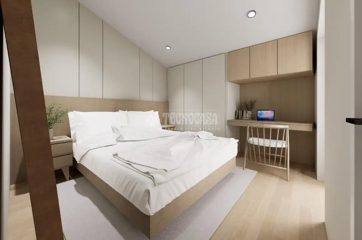 Bedroom of Flat for sale in Zaragoza  with Air Conditioner, Heating and Swimming Pool