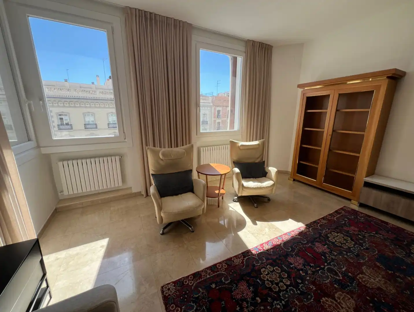 Sala de estar de Piso de alquiler en Valencia con Aire acondicionado y Amueblado