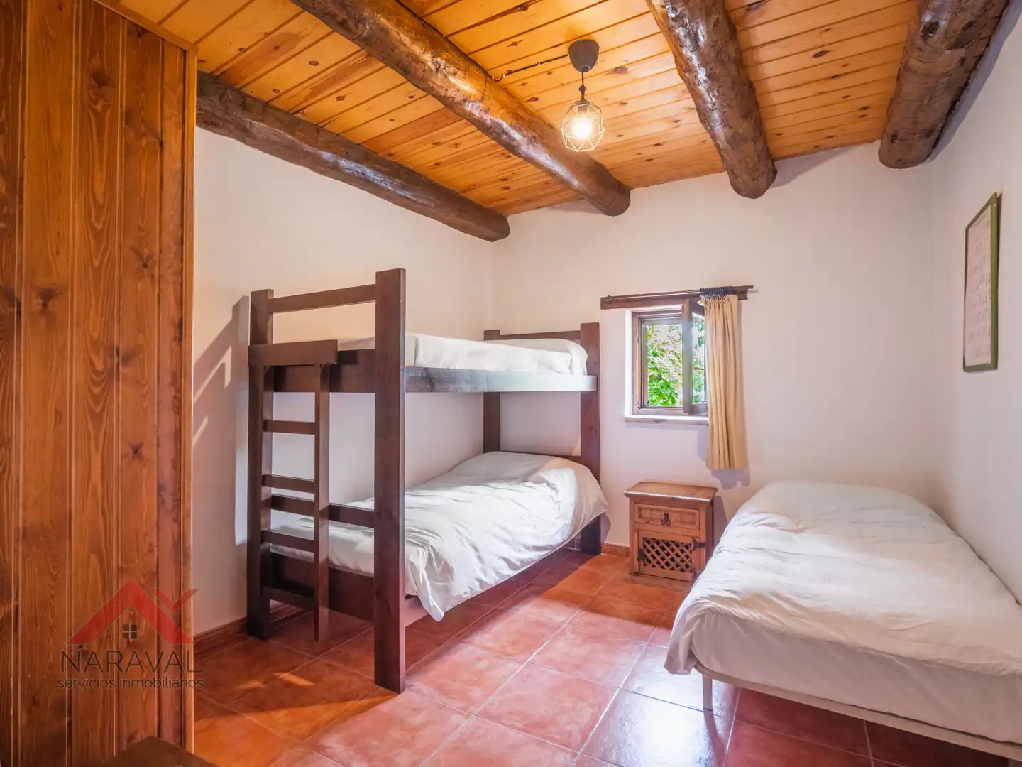 Habitación de Casa o chalet en venta en Fiscal con Aire acondicionado, Calefacción y Jardín privado
