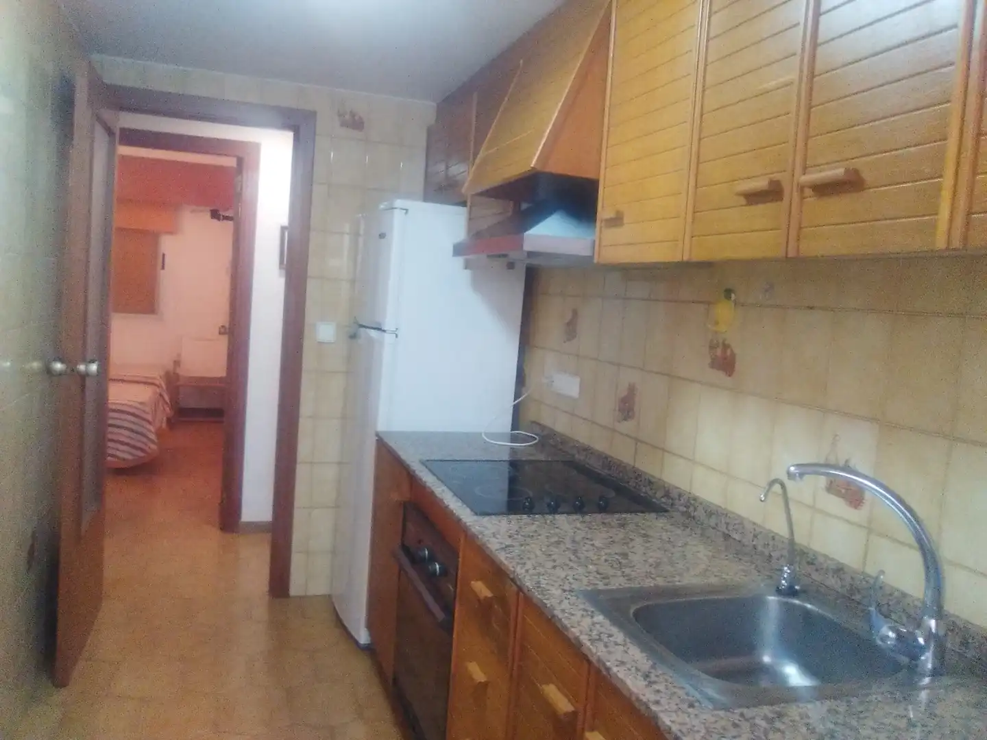 Cocina de Apartamento de alquiler en Cullera con Terraza, Amueblado y Horno