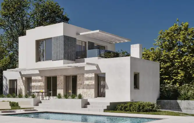 Villa avec piscine à vendre à Golf Bahía