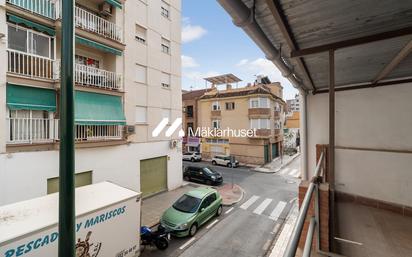 Vista exterior de Casa adosada en venda en Málaga Capital amb Terrassa