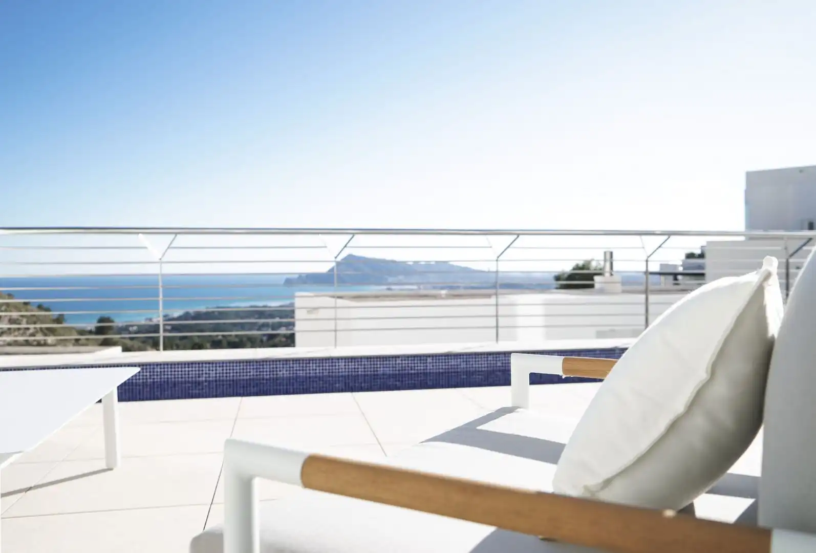Terraza de Casa o chalet en venta en Altea con Aire acondicionado y Piscina