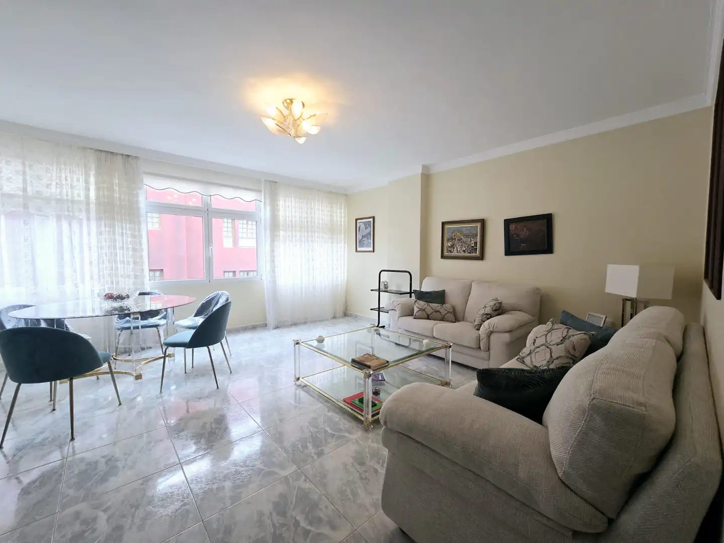 Wohnzimmer von Wohnung zur Miete in Las Palmas de Gran Canaria mit Möbliert