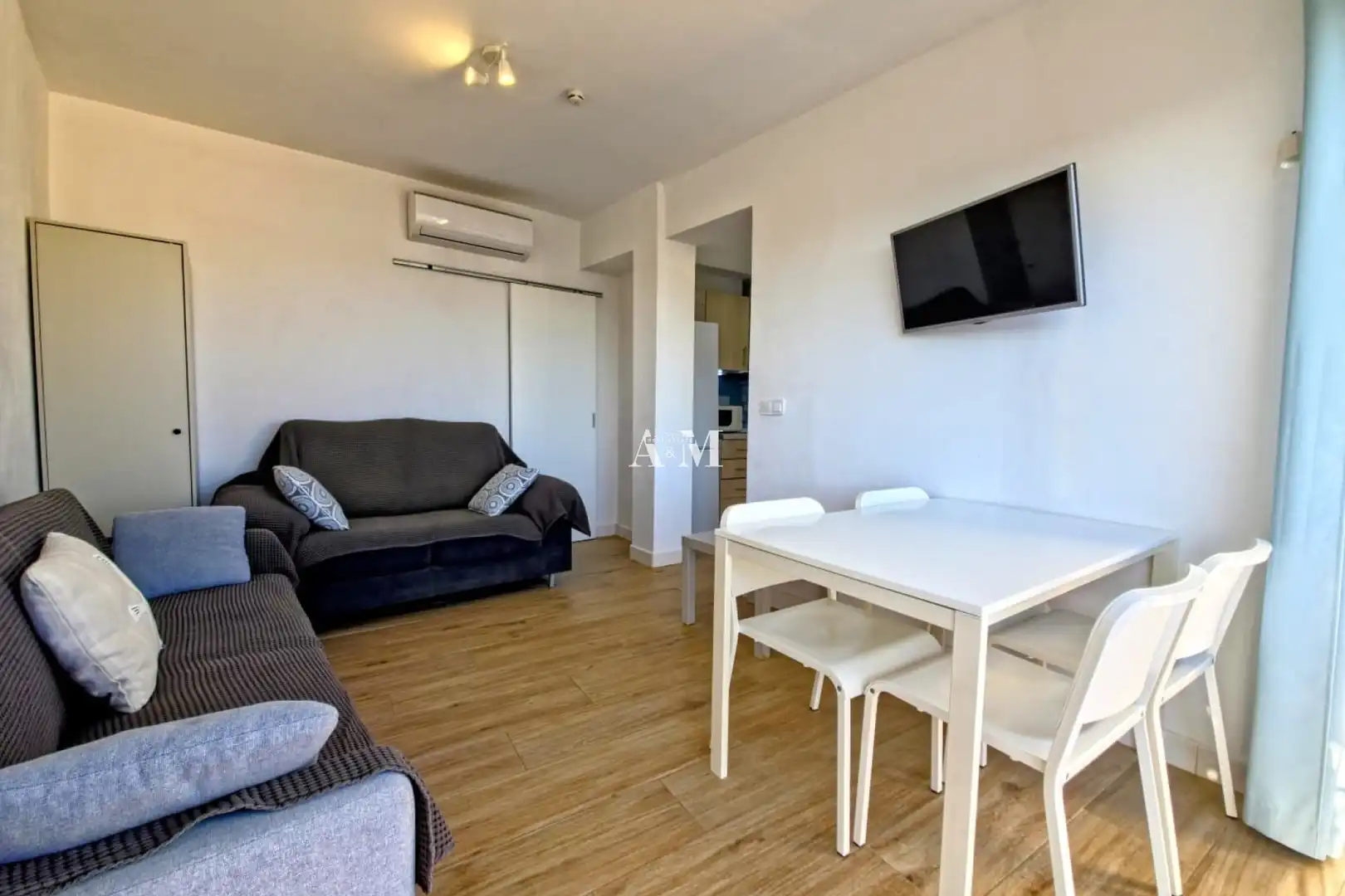 Sala de estar de Piso de alquiler en Pilar de la Horadada con Aire acondicionado, Calefacción y Terraza