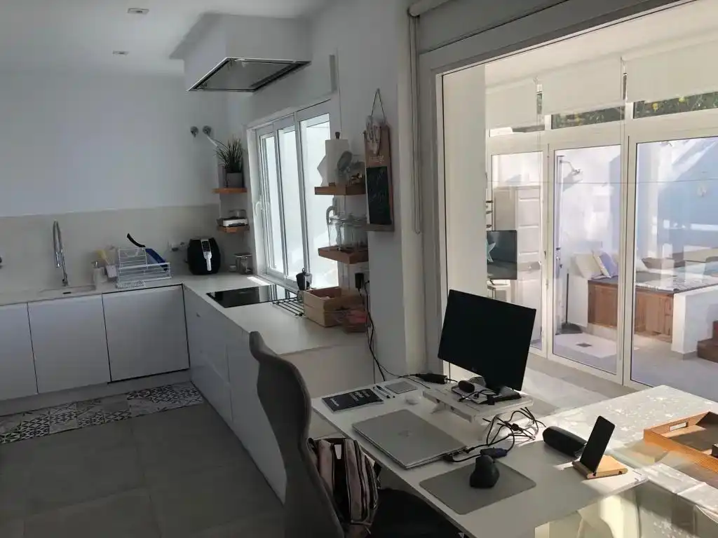 Cuina de Pis en venda en Sanlúcar de Barrameda amb Aire condicionat i Piscina