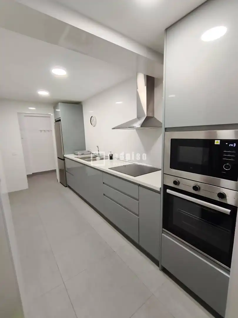 Cocina de Piso de alquiler en Málaga con Terraza