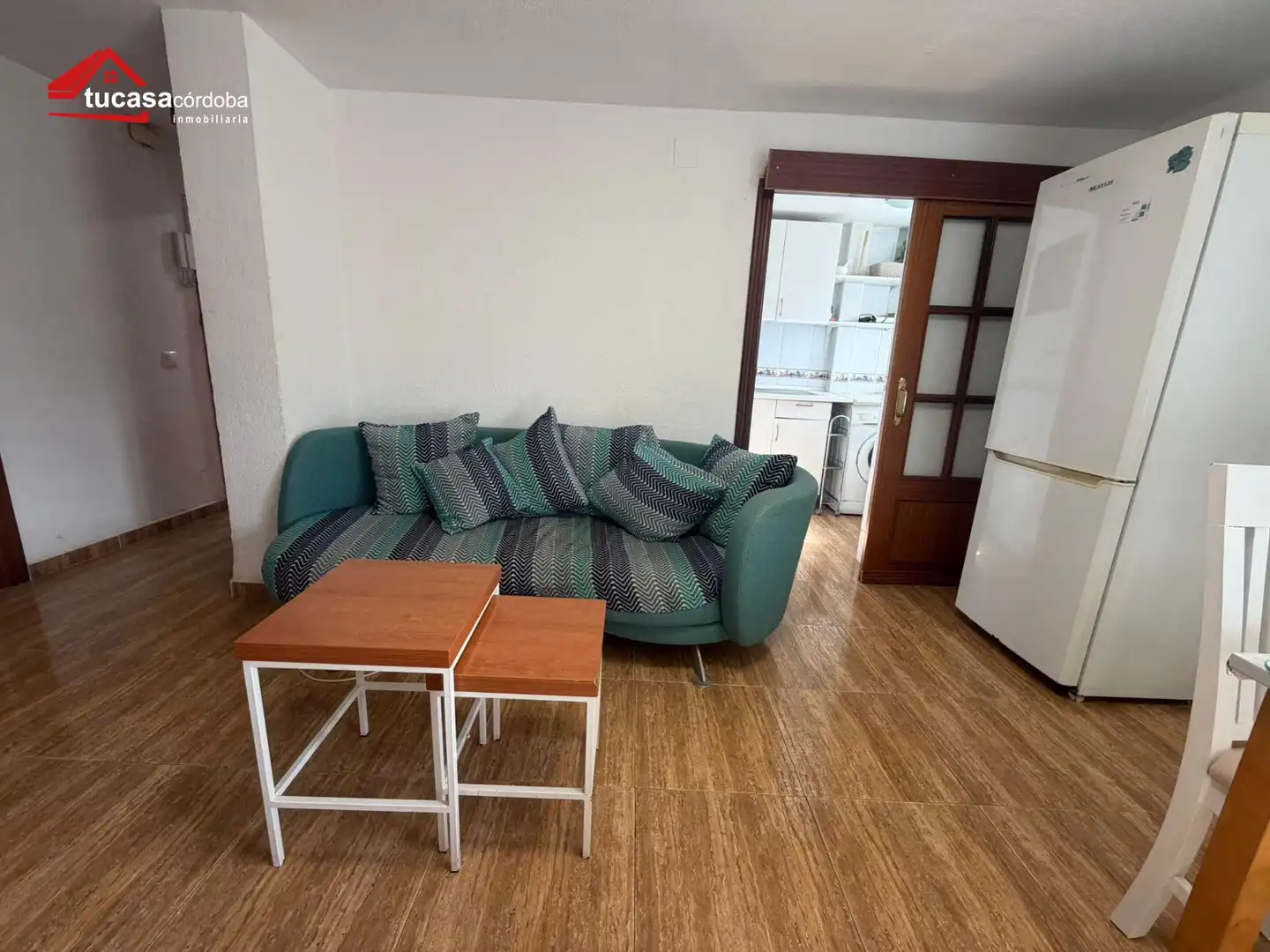 Living room of Flat for sale in Córdoba  with Air Conditioner, Terrace and Furnished