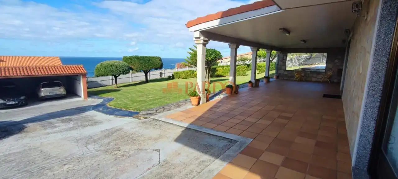 Exterior view of Houses for sale in Valdoviño  with Heating, Private garden and Swimming Pool