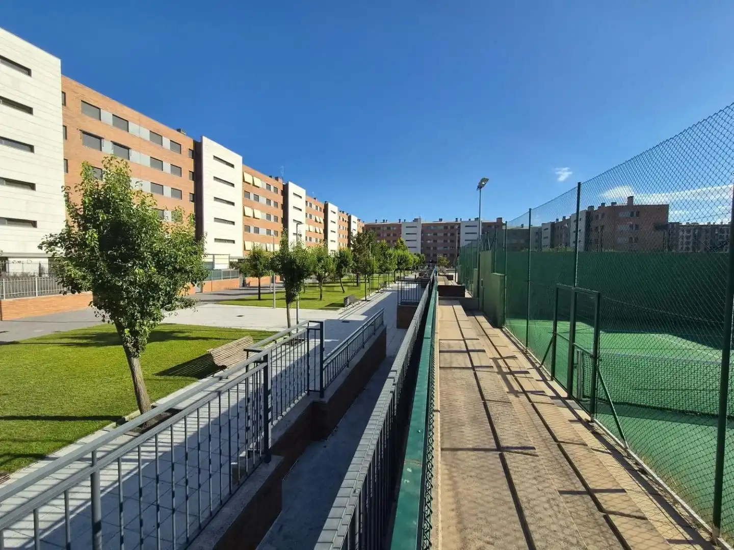 Vista exterior de Pis en venda en Villa de Prado