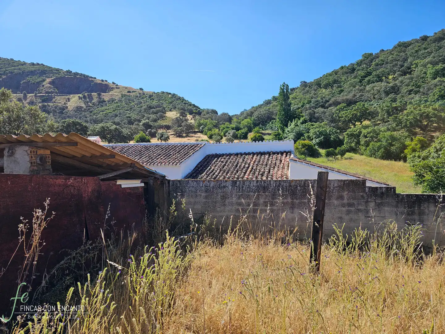 Exterior view of Country homes for sale in Cazalla de la Sierra  with Swimming Pool