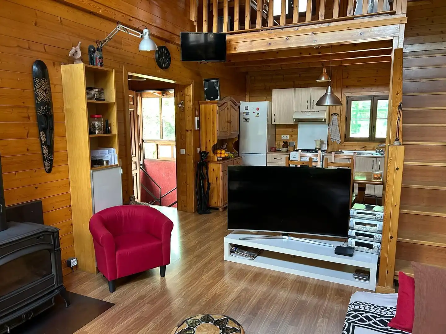 Sala de estar de Casa o chalet en venta en Santa Maria de Palautordera con Calefacción, Jardín privado y Trastero