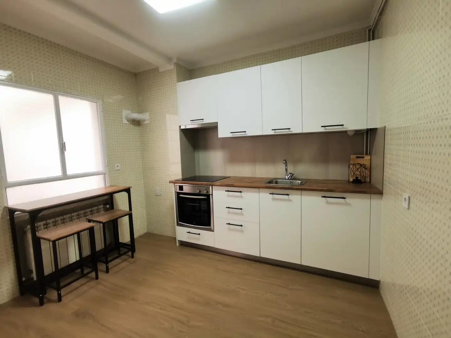 Küche von Wohnung zur Miete in Salamanca mit Heizung, Parkett und Möbliert