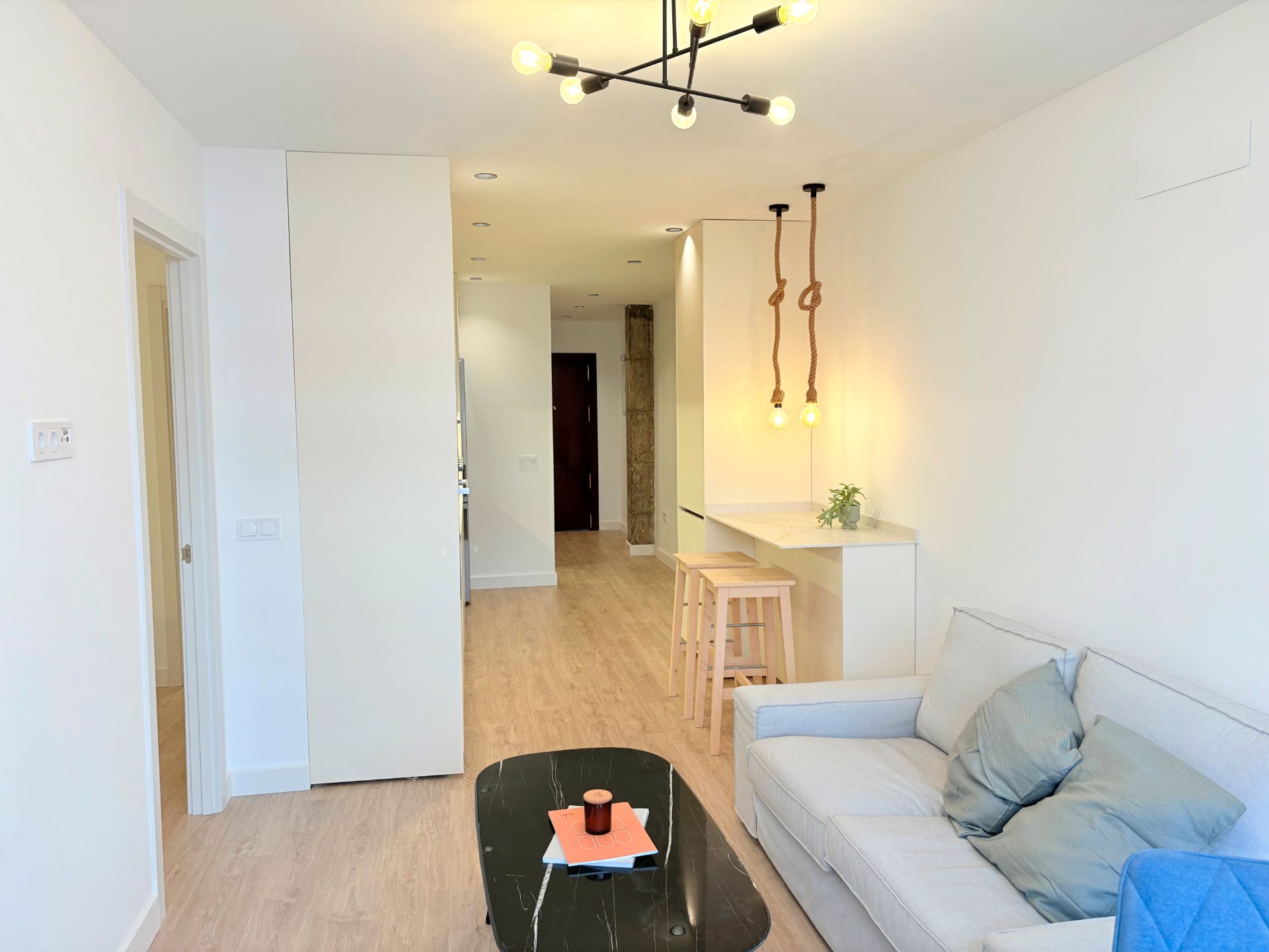 Living room of Flat for sale in Málaga Capital  with Air Conditioner, Heating and Internet