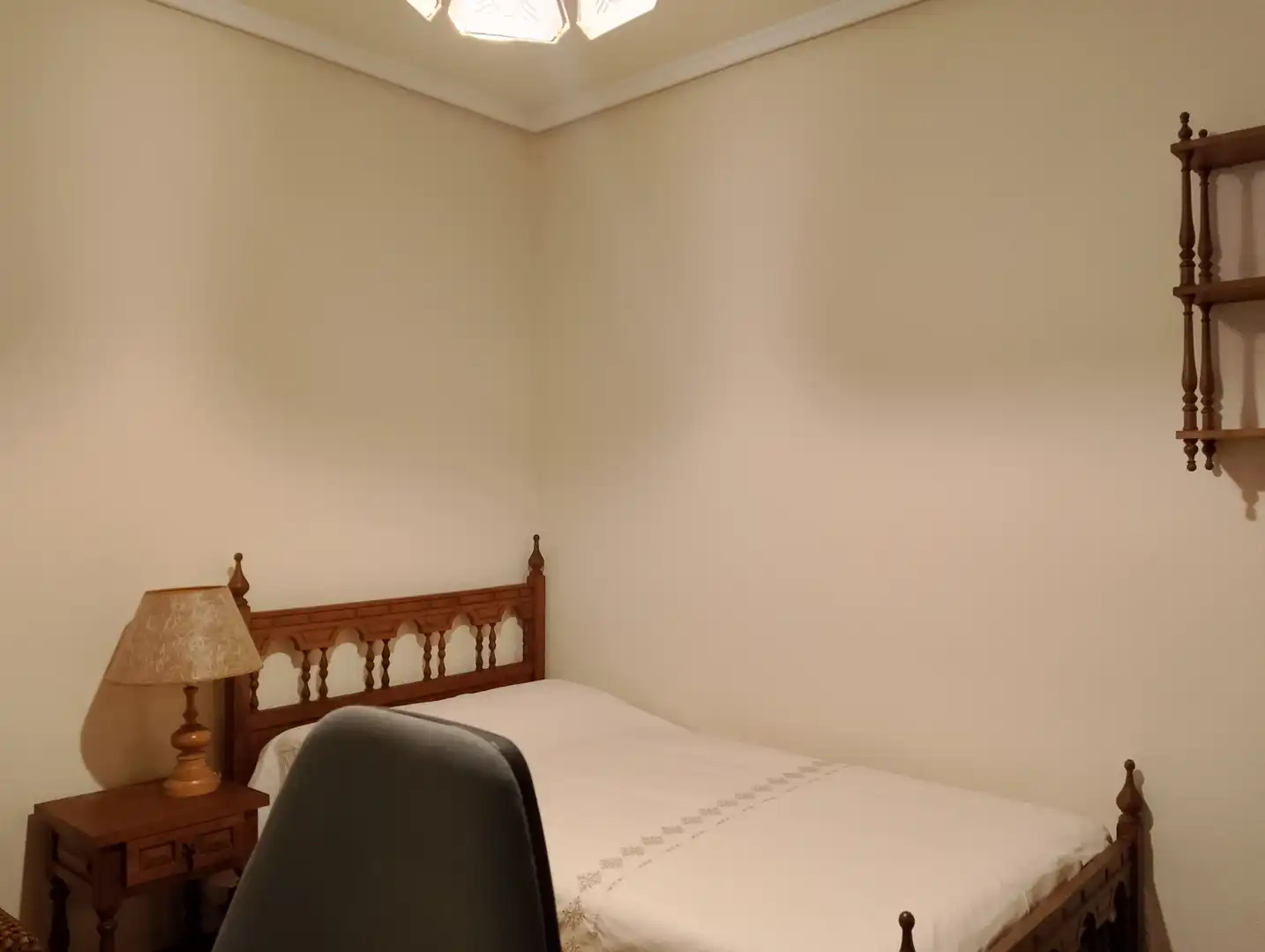 Schlafzimmer von Wohnung zur Miete in Donostia - San Sebastián  mit Heizung, Terrasse und Möbliert