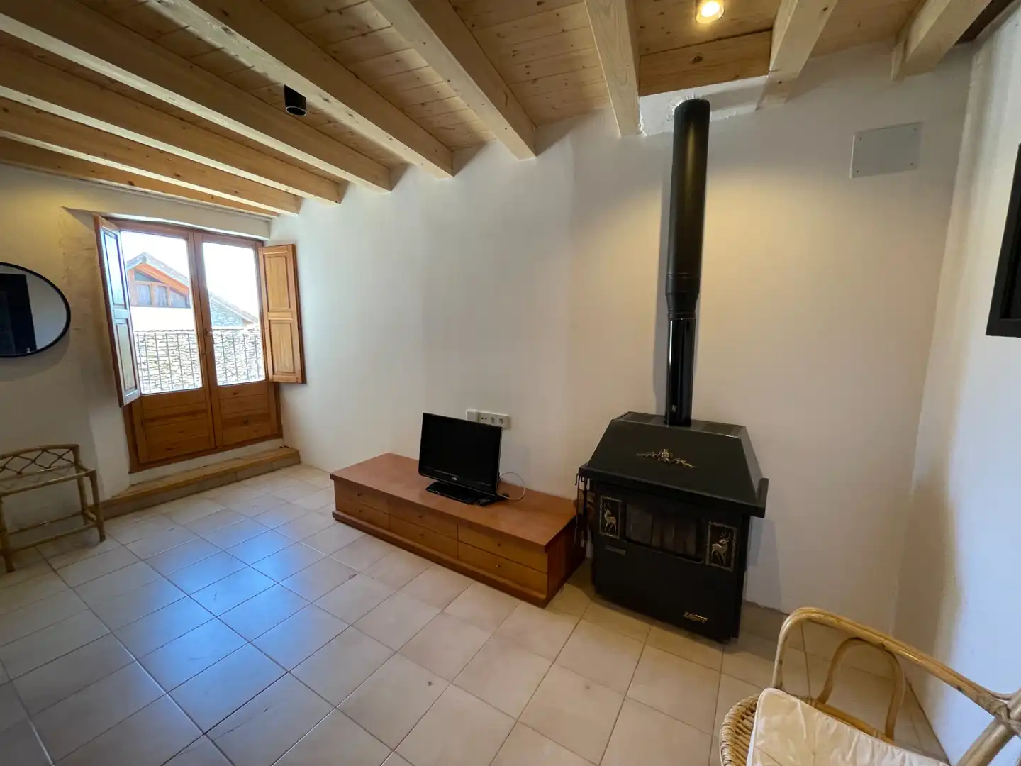 Sala de estar de Casa o chalet en venta en Sort con Calefacción, Parquet y Terraza