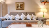 Living room of Flat for sale in Cerdanyola del Vallès  with Heating, Parquet flooring and Terrace