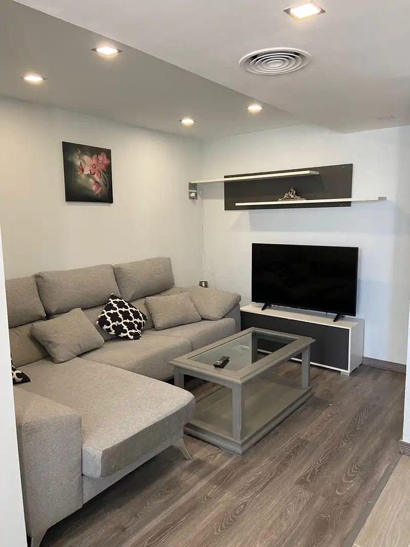Living room of Apartments for rent in Benalmádena  with Air Conditioner, Terrace and Furnished