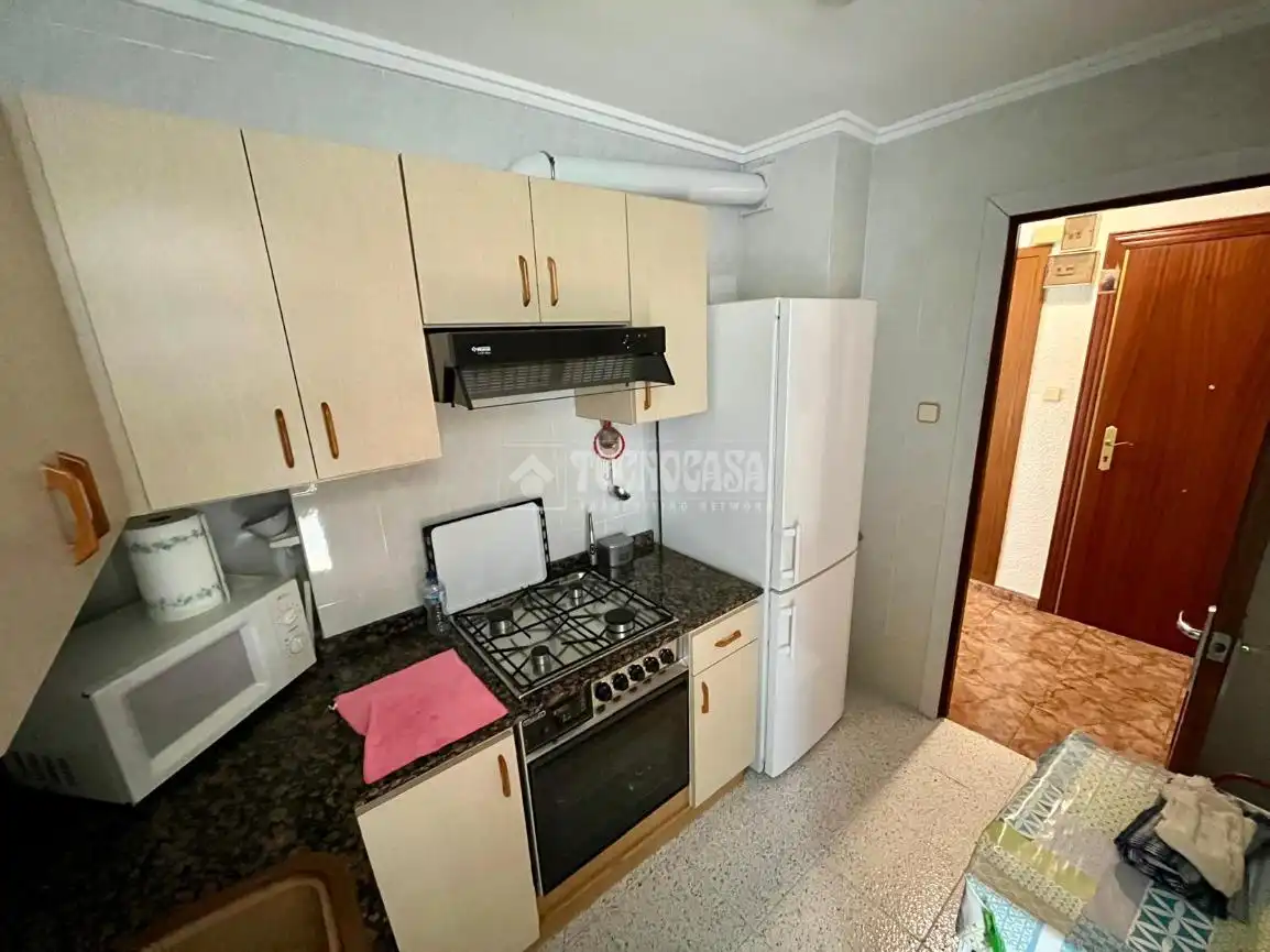 Kitchen of Flat for sale in Valencia  with Air Conditioner