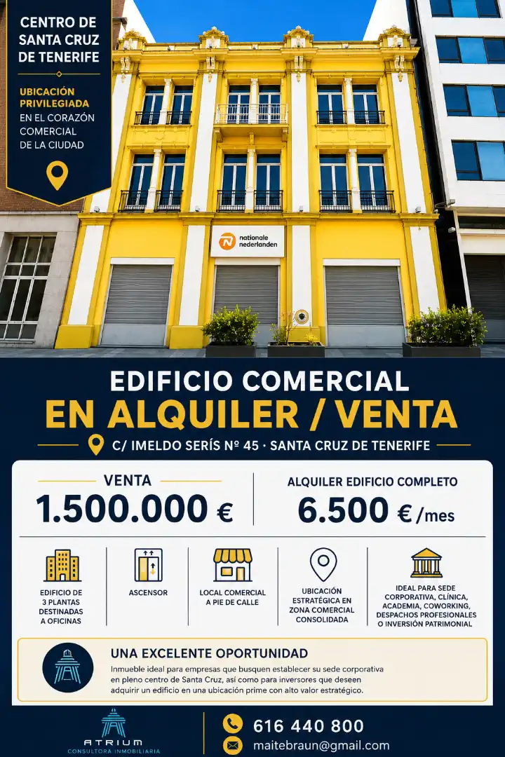 Oficinas con ascensor en venta en Calle Imeldo Serís 45