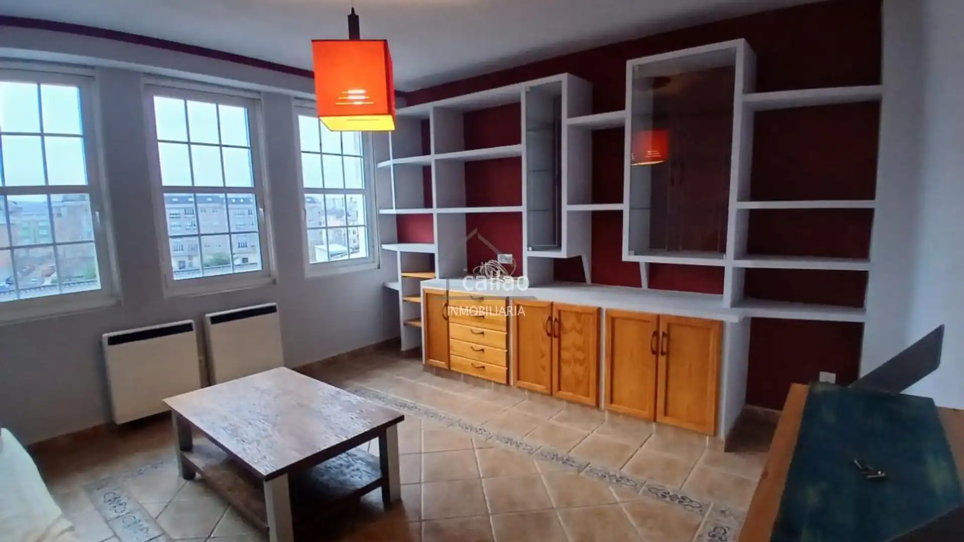 Sala de estar de Piso de alquiler en Narón con Calefacción y Amueblado