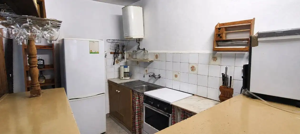 Cocina de Casa o chalet en venta en Vega de Pas con Jardín privado