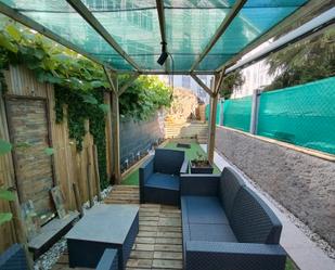Terrace of Flat to rent in Santiago de Compostela   with Heating, Terrace and Furnished