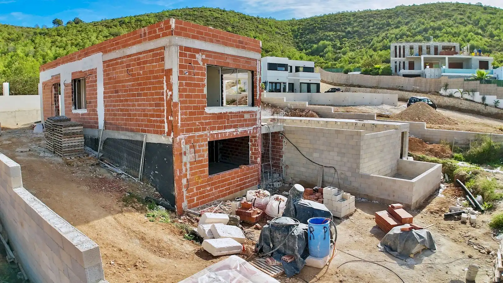 Vista exterior de Casa o xalet en venda en Jávea / Xàbia amb Aire condicionat, Calefacció i Jardí privat