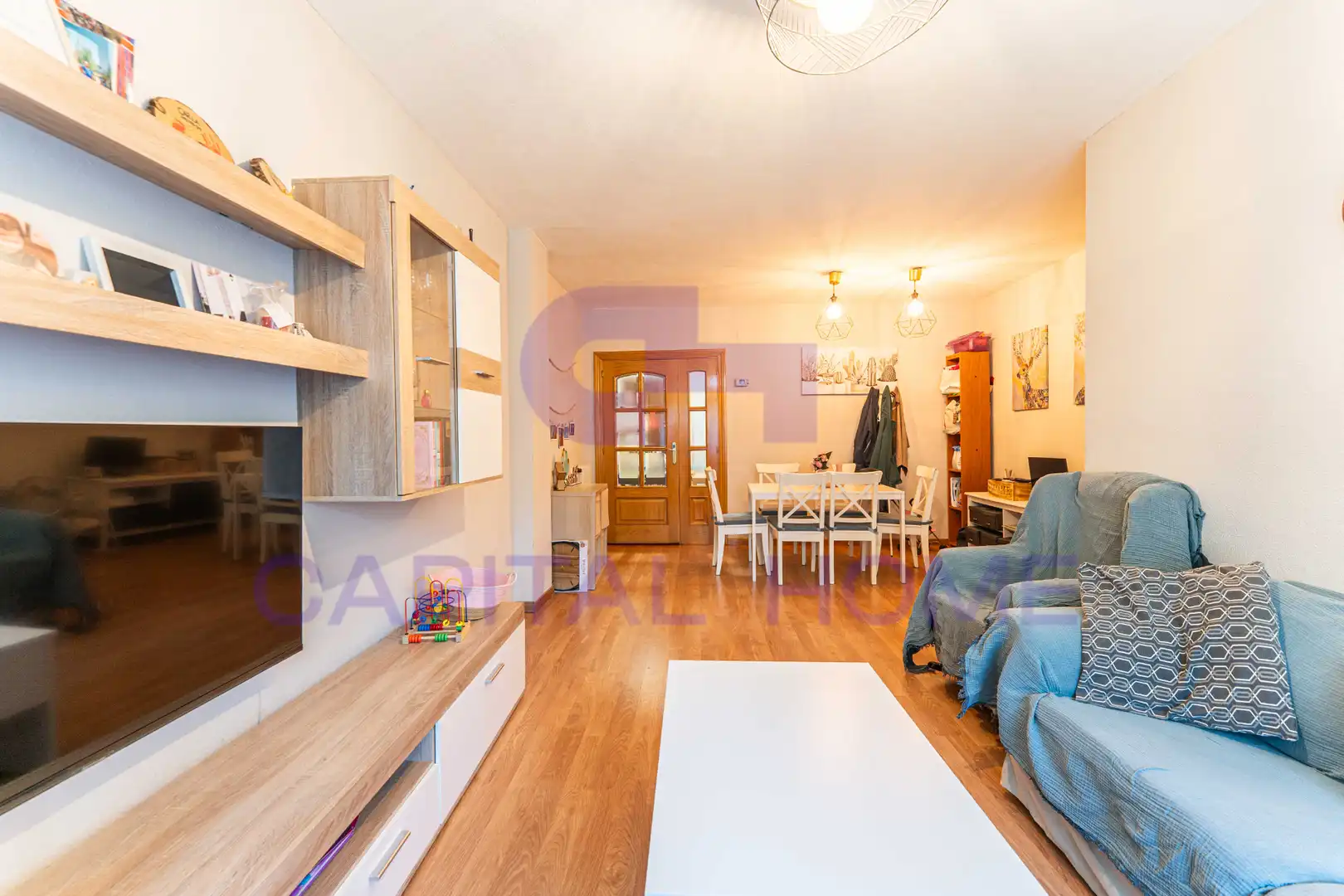 Sala de estar de Piso en venta en Navalcarnero con Calefacción, Amueblado y Horno