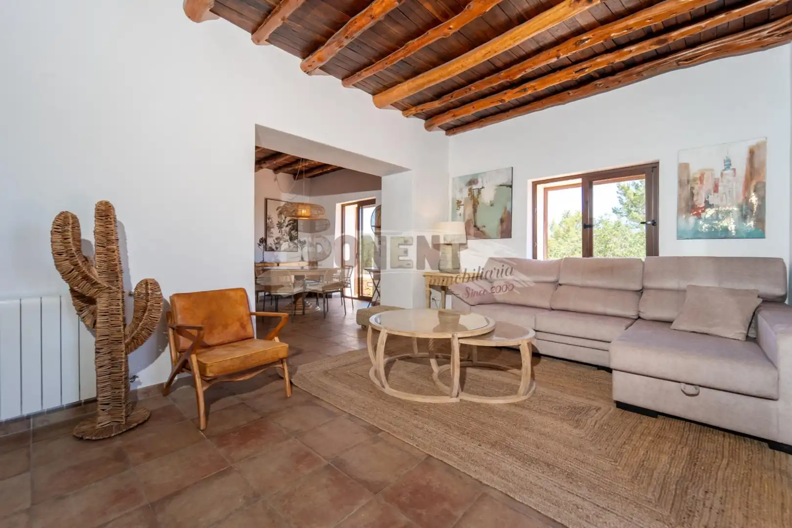 Vista exterior de Casa o chalet de alquiler en Sant Josep de sa Talaia con Aire acondicionado, Calefacción y Jardín privado
