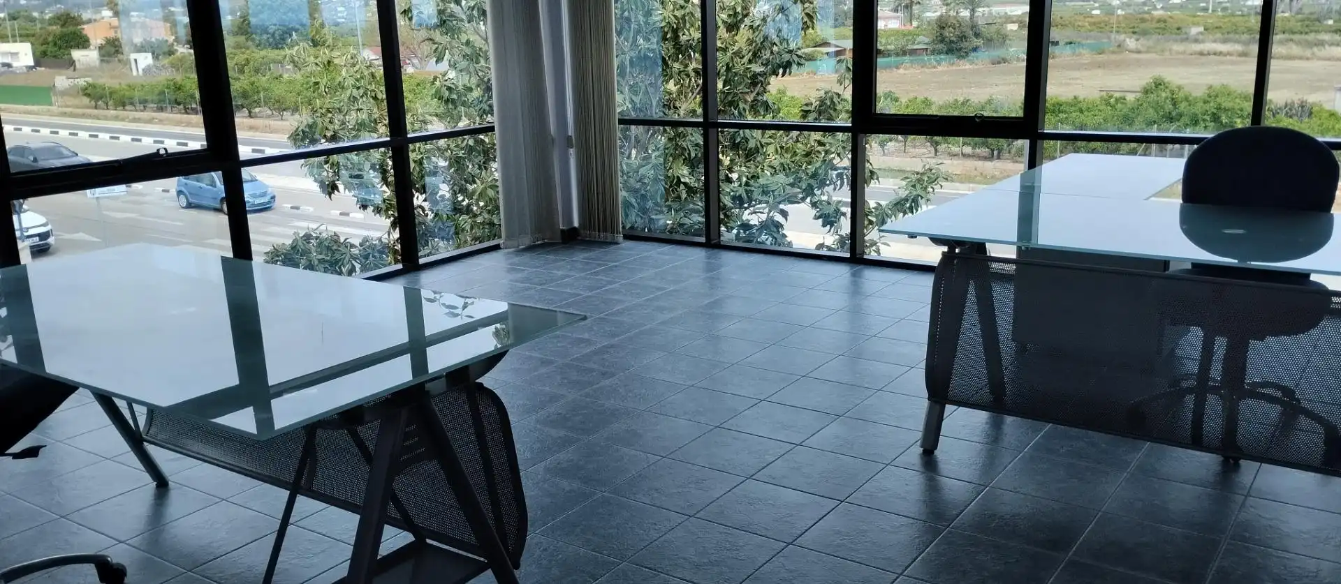 Terraza de Oficina de alquiler en Pego