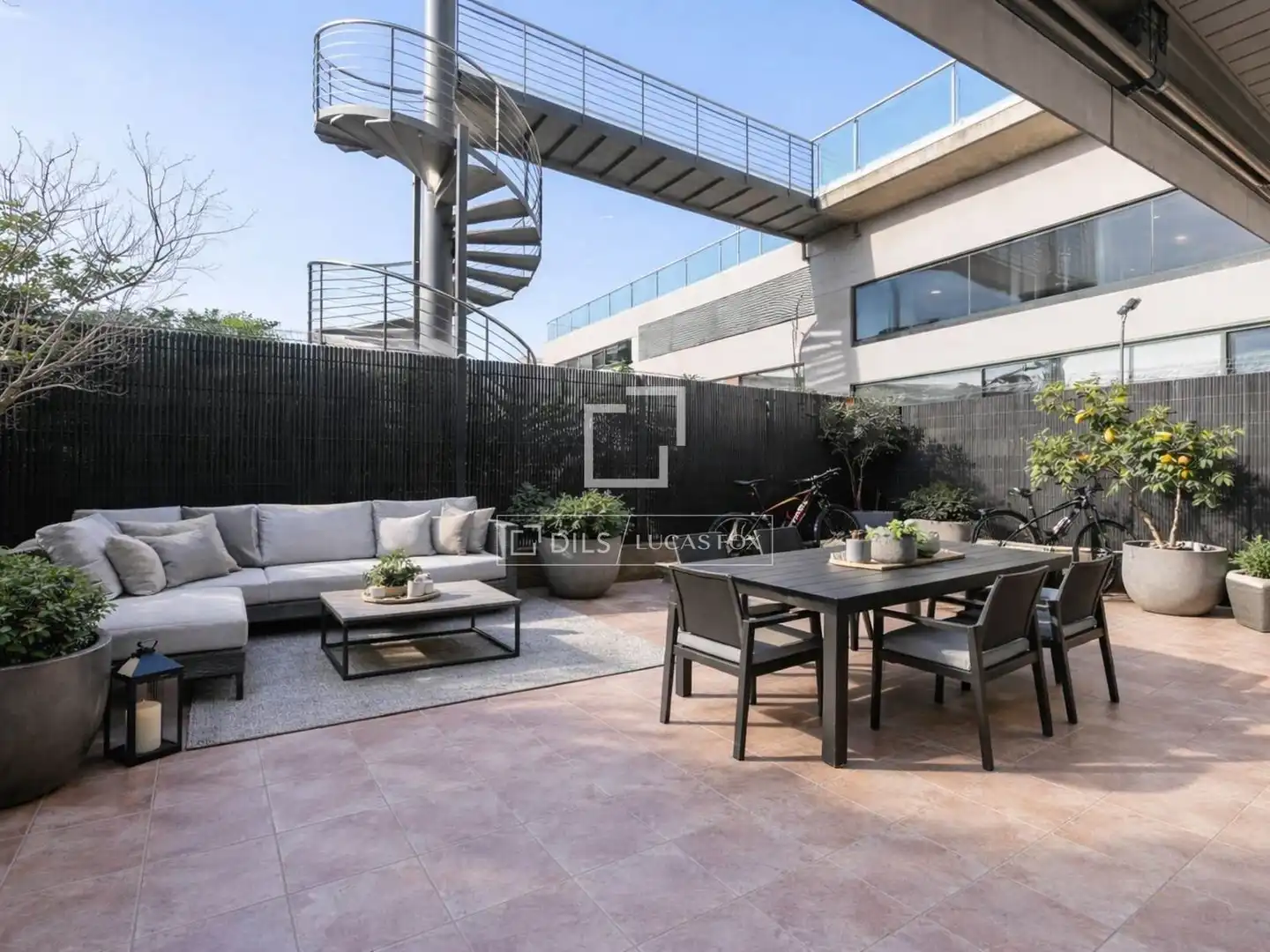 Terrace of Flat for sale in Sant Cugat del Vallès  with Air Conditioner, Heating and Terrace