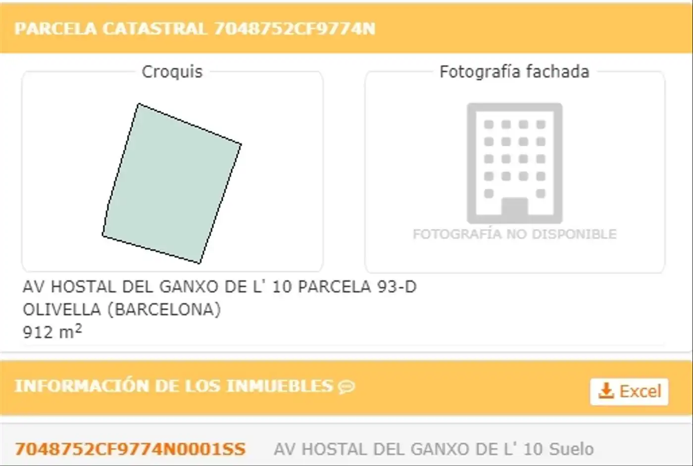 Wohnbaugrundstück zum Verkauf in Avinguda de L'Hostal del Ganxo 10, imagen 4