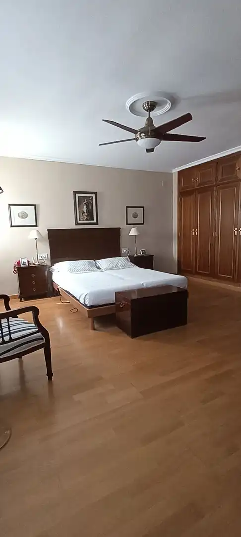 Bedroom of Attic for sale in Alcoy / Alcoi  with Air Conditioner, Parquet flooring and Terrace